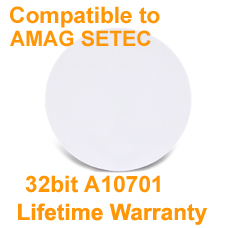 Proximity Self-adhesive Disc Tag for AMAG 32Bit Format A10701